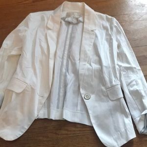 White blazer